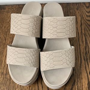 J Slides Wedge Sandals